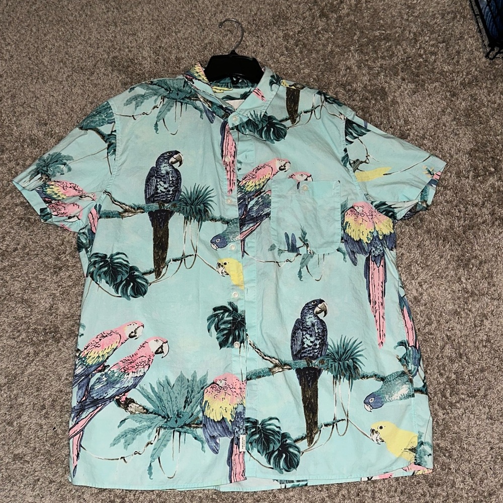 Short sleeve button up